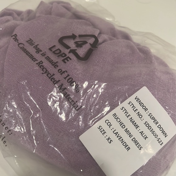 Superdown Alix Ruched Mini Dress- NWT XS - Picture 5 of 9